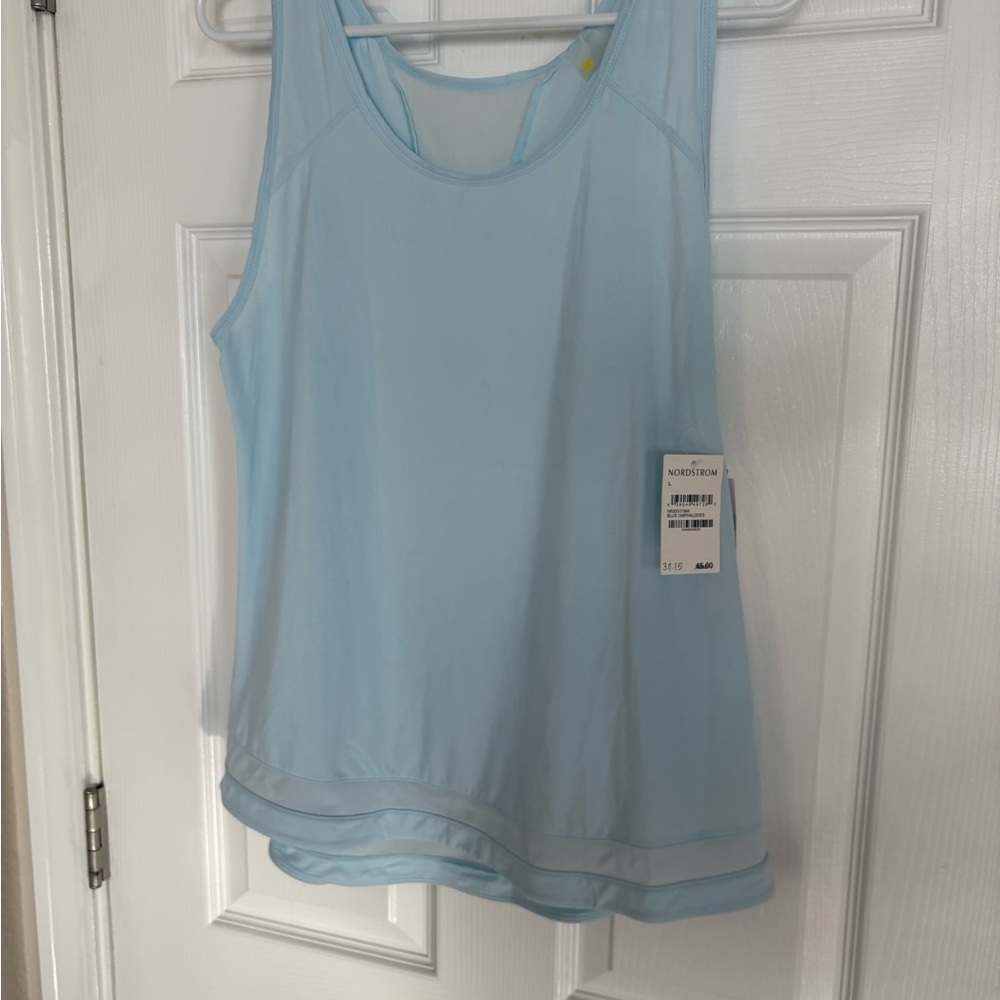 Zella Light Blue Women's Tank Top